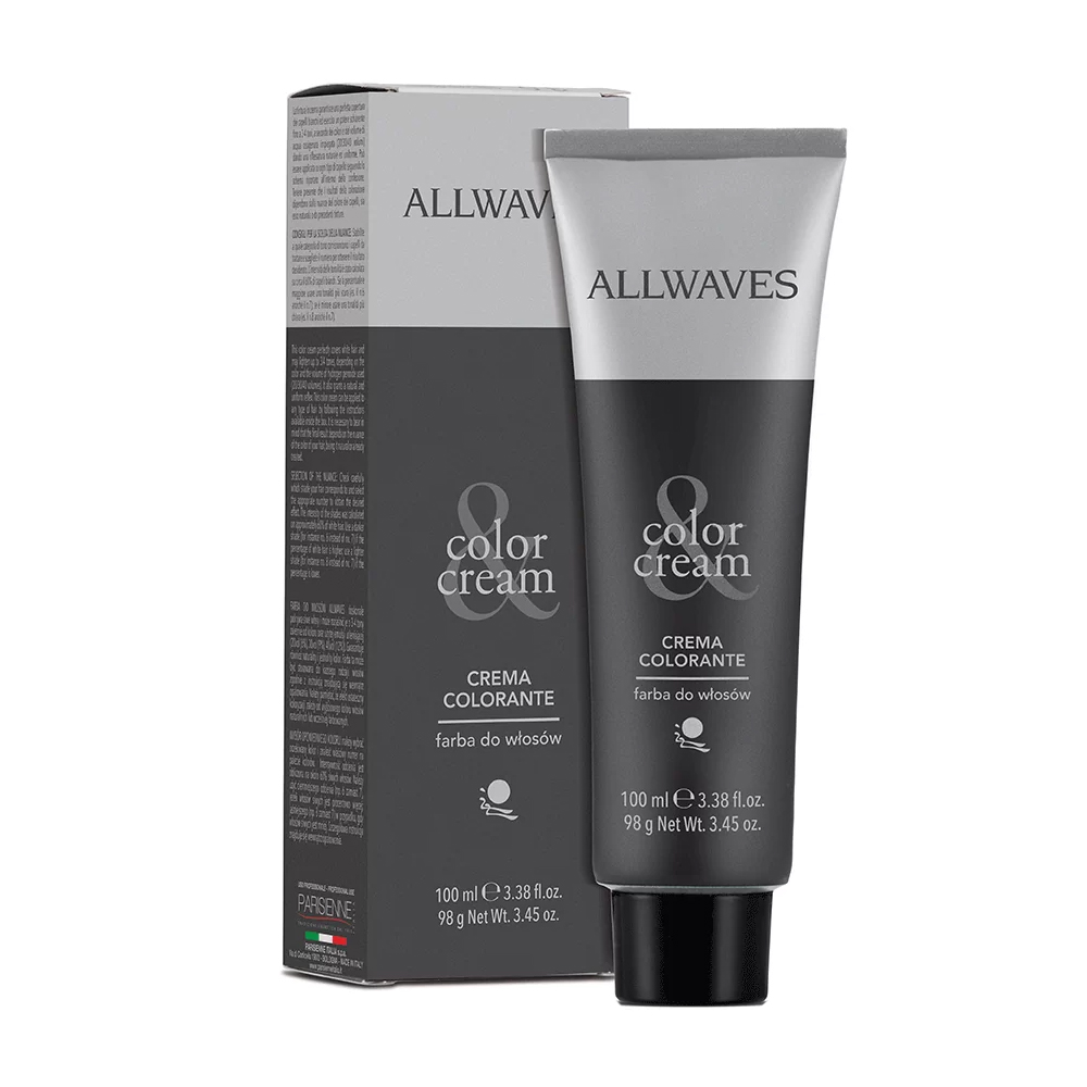 Перманентна крем-фарба для волосся Allwaves Color Cream 10.16 Ultra-Light Silver Blonde, 100 мл